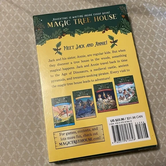 Magic TreeHouse books 1-4 new - Picture 4 of 4